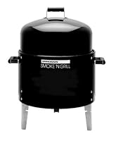 Brinkmann 810-2100-0 Smoke'N Grill Single Charcoal Smoker and